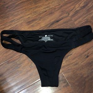 Shade & Shore Black Bikini Bottoms